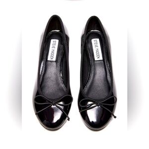 Brand New Steve Madden Black Patent shoe.